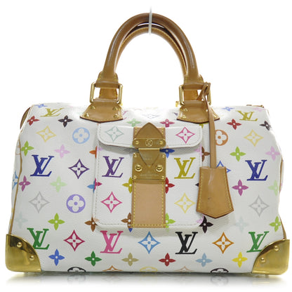 Louis Vuitton Monogram Multicolor Speedy 30 White 1 of 11