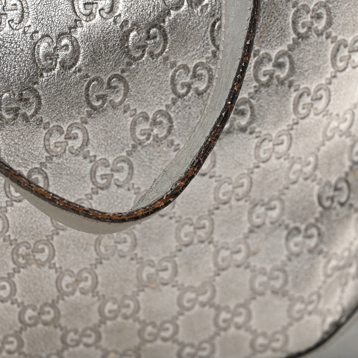Gucci Guccissima Large Tote Silver 19 of 21