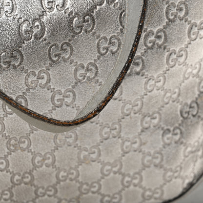 Gucci Guccissima Large Tote Silver 19 of 21