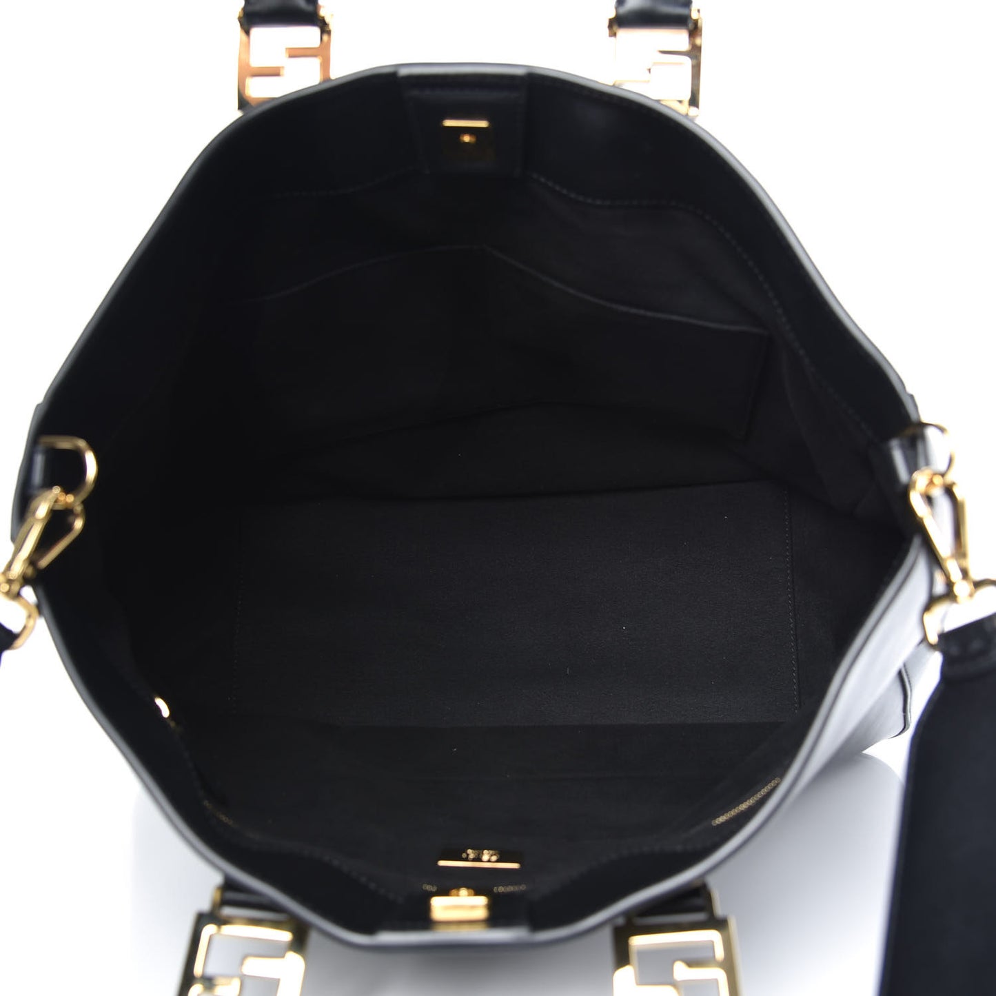 Vitello Glacier Medium FF Tote Black