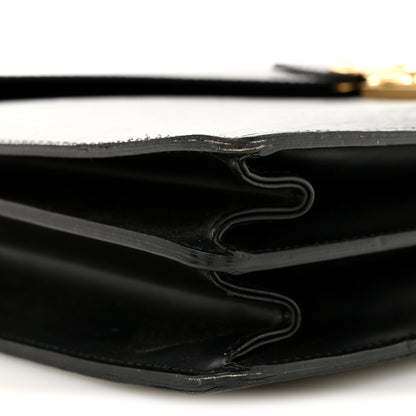 Louis Vuitton Epi Serviette Fermoir Briefcase Black 7 of 11