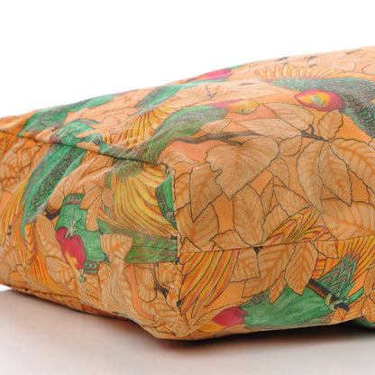 Hermes Canvas Les Perroquets Tote Multi 8 of 9
