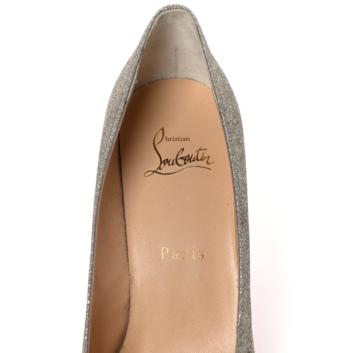 Glitter Kate 85 Pumps 36.5 Ivory