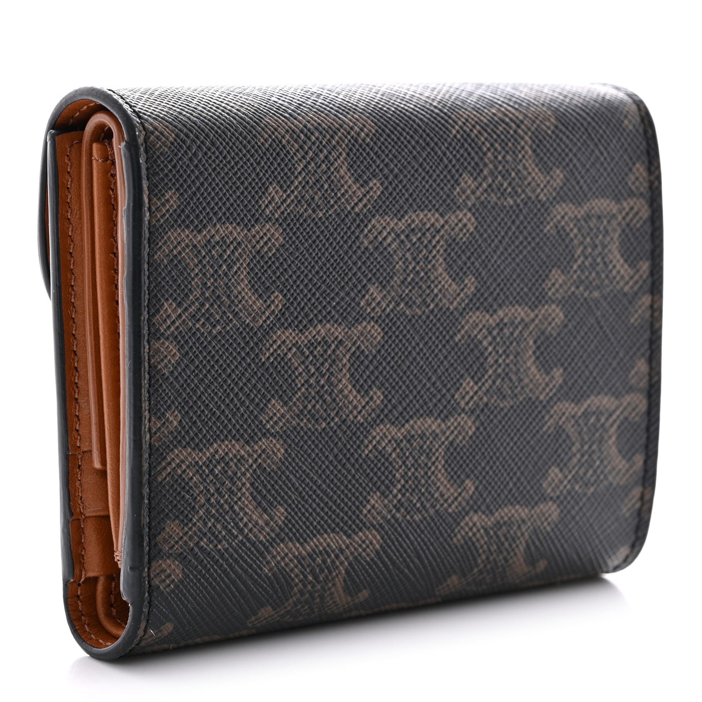 Triomphe Canvas Small Triomphe Wallet Tan