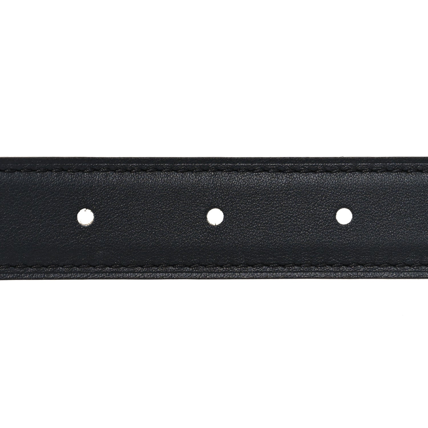 Hermes Swift Epsom 24mm Collier De Chien Belt 85 Black Gold 4 of 6