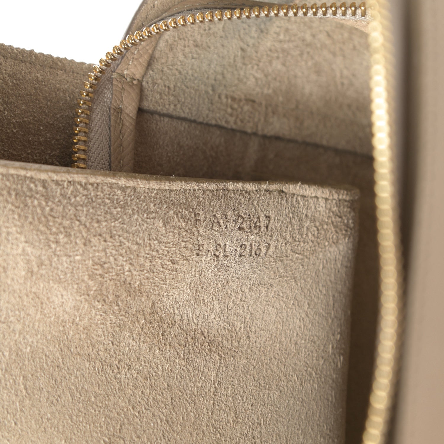 Celine Grained Calfskin Mini Belt Bag Light Taupe 8 of 16