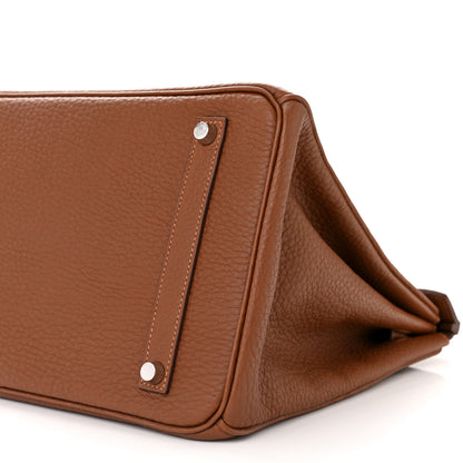 Hermes Fjord Birkin 35 Marron D'Inde 10 of 11