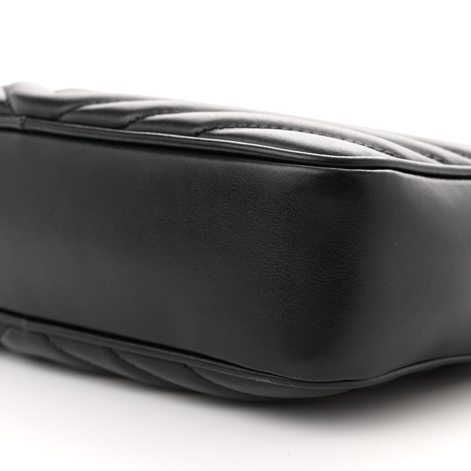 Saint Laurent Calfskin Matelasse Monogram Lou Camera Bag Black 10 of 14