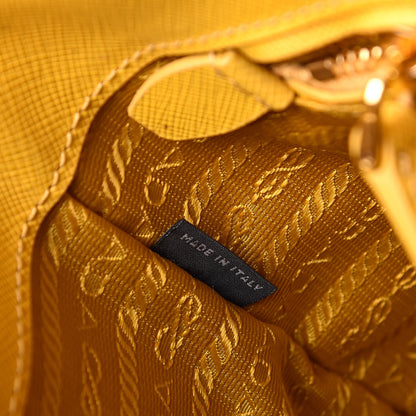 Prada Saffiano Lux Parabole Tote Mimosa 7 of 13