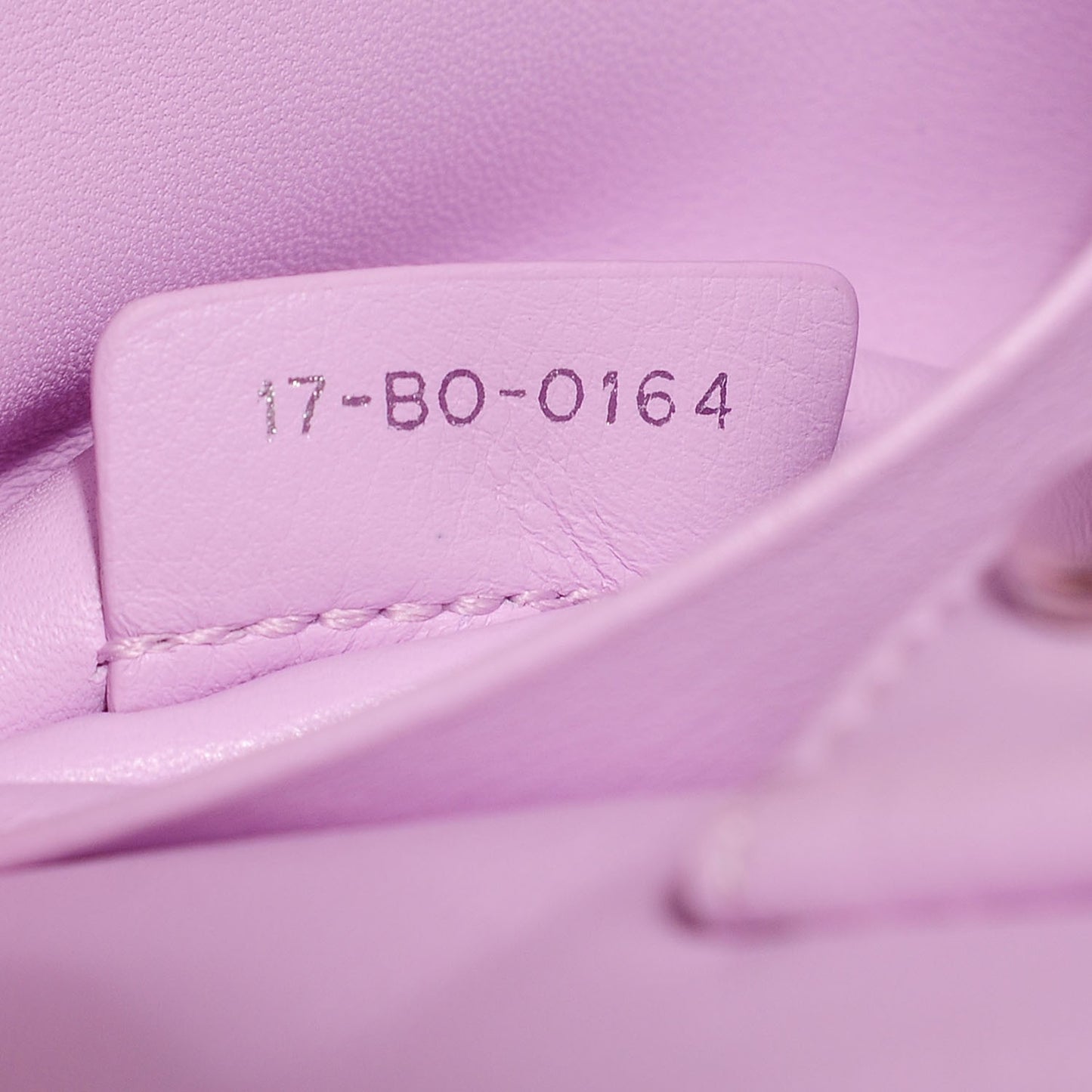 Lambskin Large Lady Dior Pockets Pink