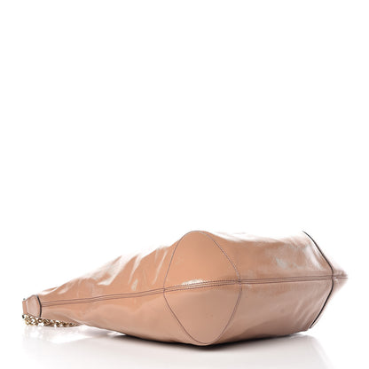 Gucci Patent Medium Soho Chain Hobo Dark Cipria 4 of 10