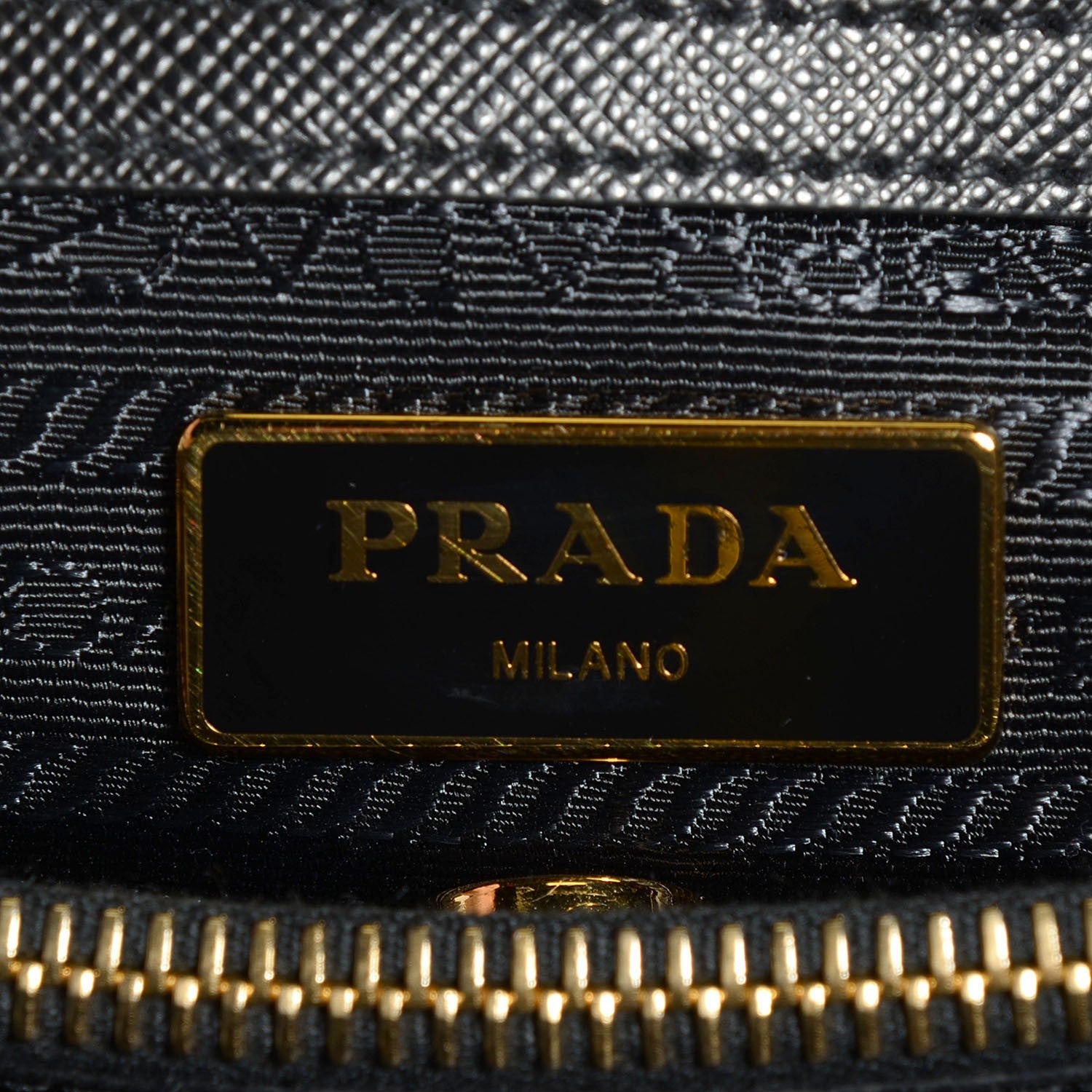 Prada Saffiano Lux Medium Tote Nero Black 7 of 11