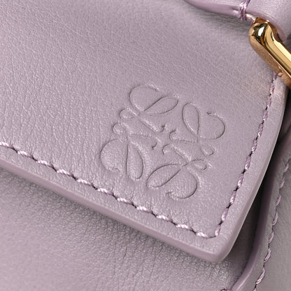 Loewe Calfskin Mini Puzzle Edge Bag Pale Aubergine Glaze 7 of 9