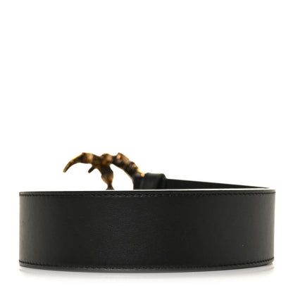 Gucci Calfskin Crystal Double G 40mm Belt 95 38 Black Multicolor 2 of 6