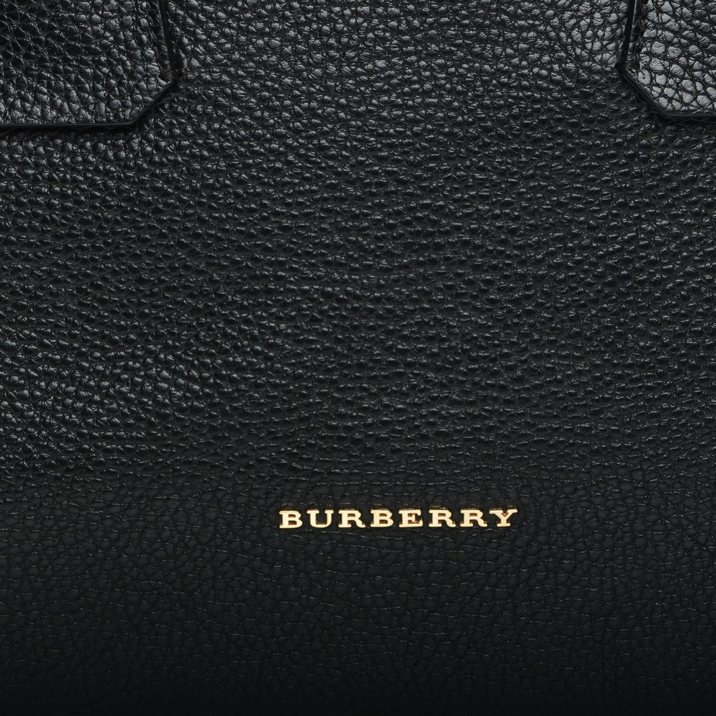London Grainy Calfskin Medium Baynard Tote Black