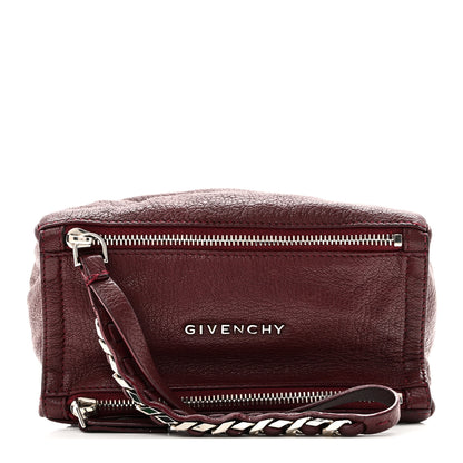 Givenchy Sugar Goatskin Pandora Wristlet Oxblood 1 of 8