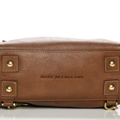 Mulberry Natural Leather Cara Delevigne Convertible Satchel Oak 9 of 11