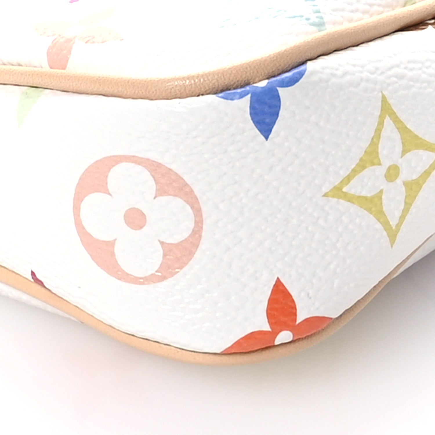 Louis Vuitton LV X TM Monogram Multicolor Pochette Accessories White 8 of 9