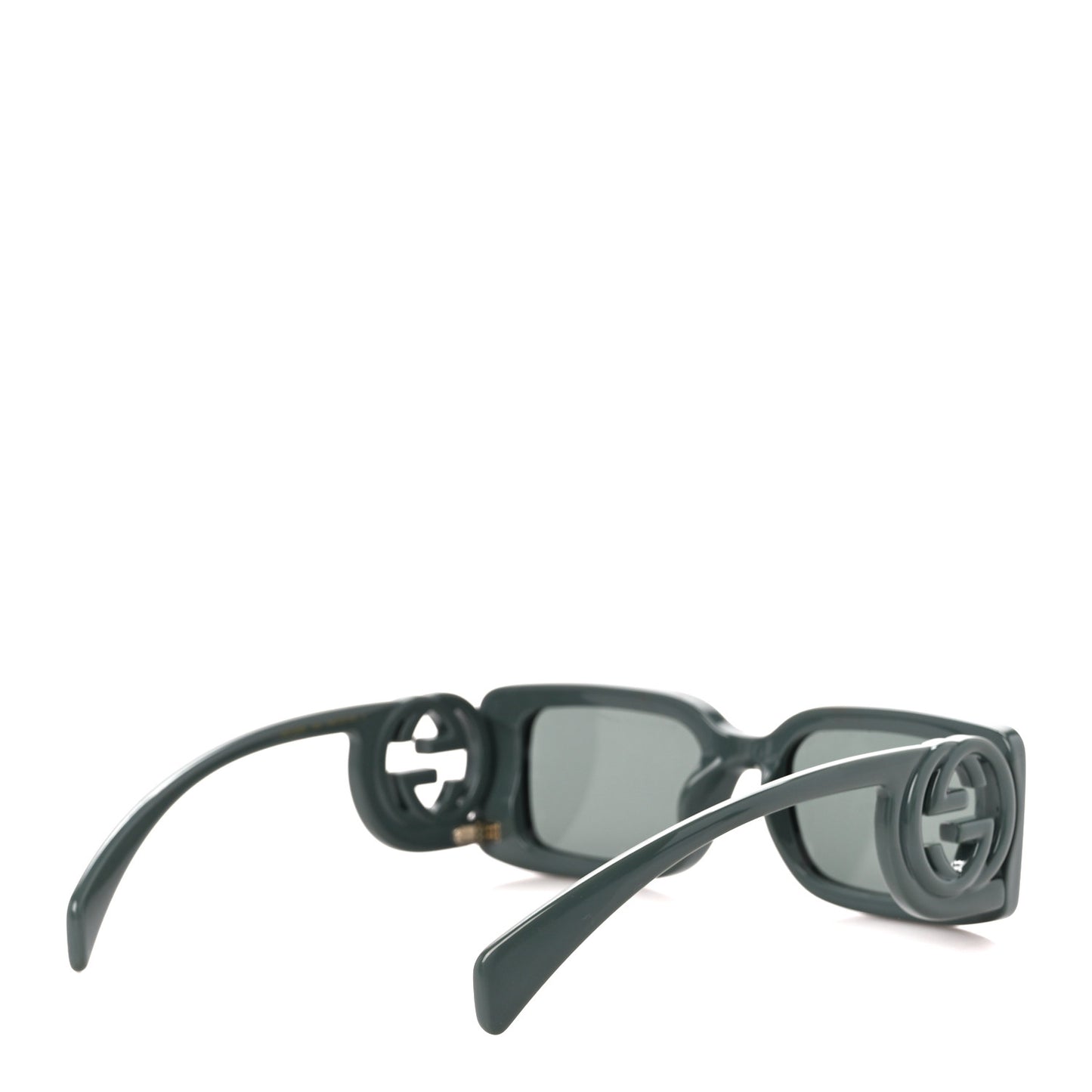 Acetate Rectangle Frame Sunglasses GG1325S Dark Grey
