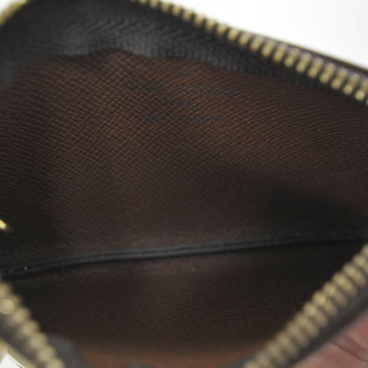 Monogram Key Pouch