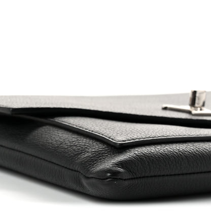 Louis Vuitton Soft Calfskin My Lockme Pochette Black 8 of 9