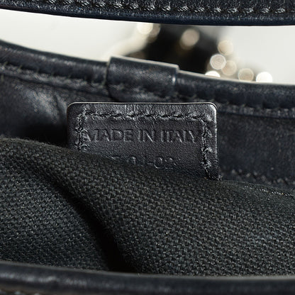 Burberry House Check Buckle Small Shoulder Bag Black 7 of 7