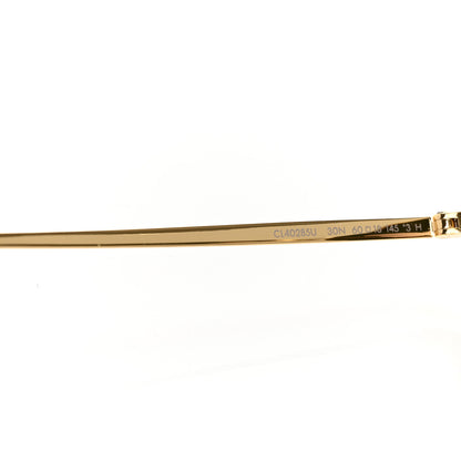 Celine Metal Rhinestone Sunglasses CL40285U Gold 11 of 16