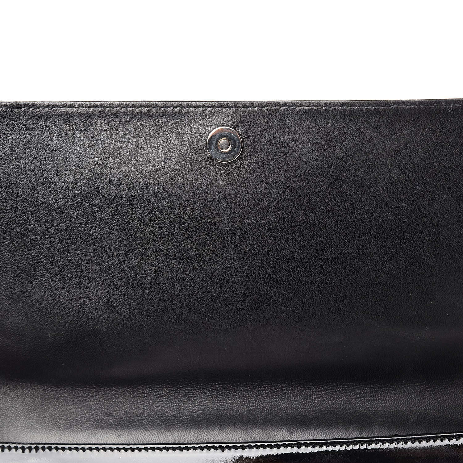 Christian Dior Patent Cannage Lady Dior Convertible Clutch Black 9 of 9
