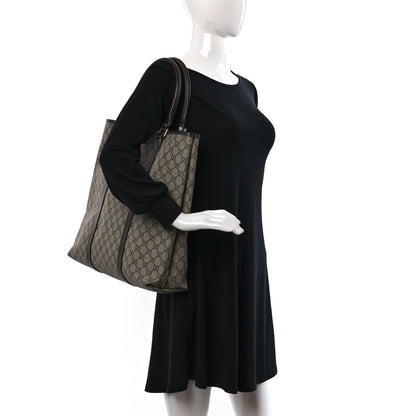 Gucci GG Plus Monogram Joy Vertical Tote Dark Brown 2 of 9