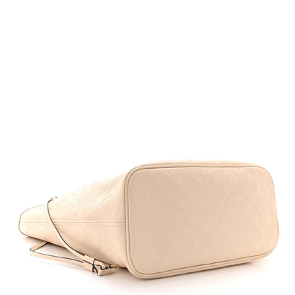 Louis Vuitton Empreinte Monogram Giant Neverfull MM Cream 4 of 9