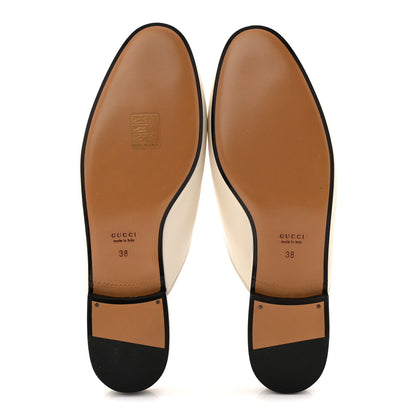 Gucci Malaga Kid Womens Princetown Slippers 38 Mystic White 6 of 10