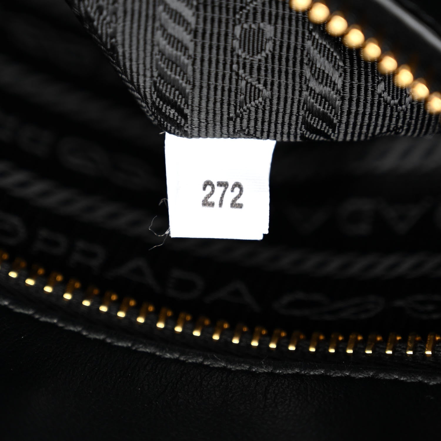 Prada Saffiano Lux Logo Embossed Medium Shoulder Tote Handbag Black 7 of 11