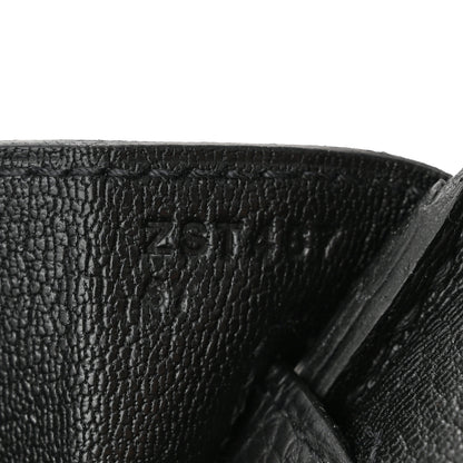 Hermes Togo Birkin 25 Black 7 of 11