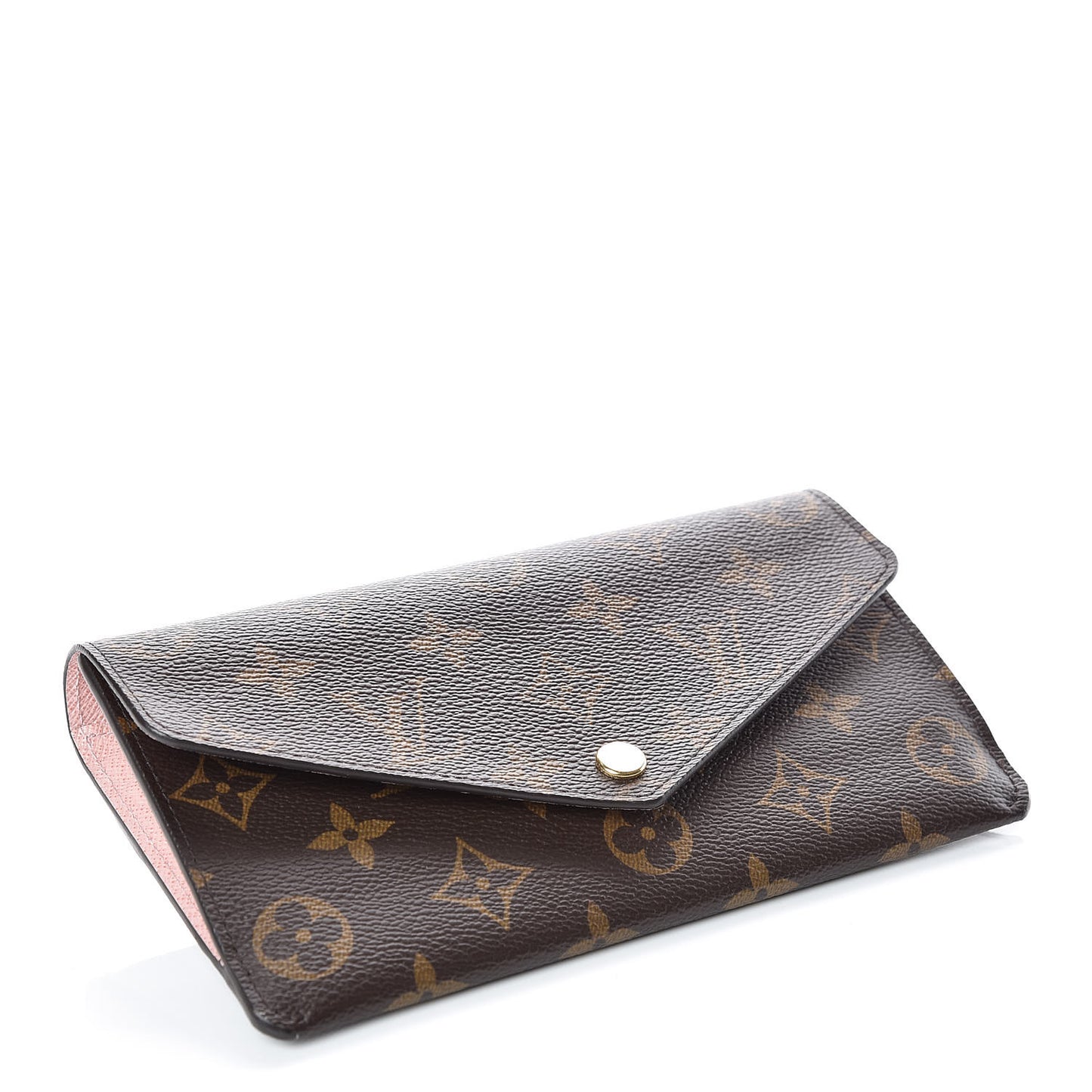 Monogram Jeanne Wallet Rose Ballerine