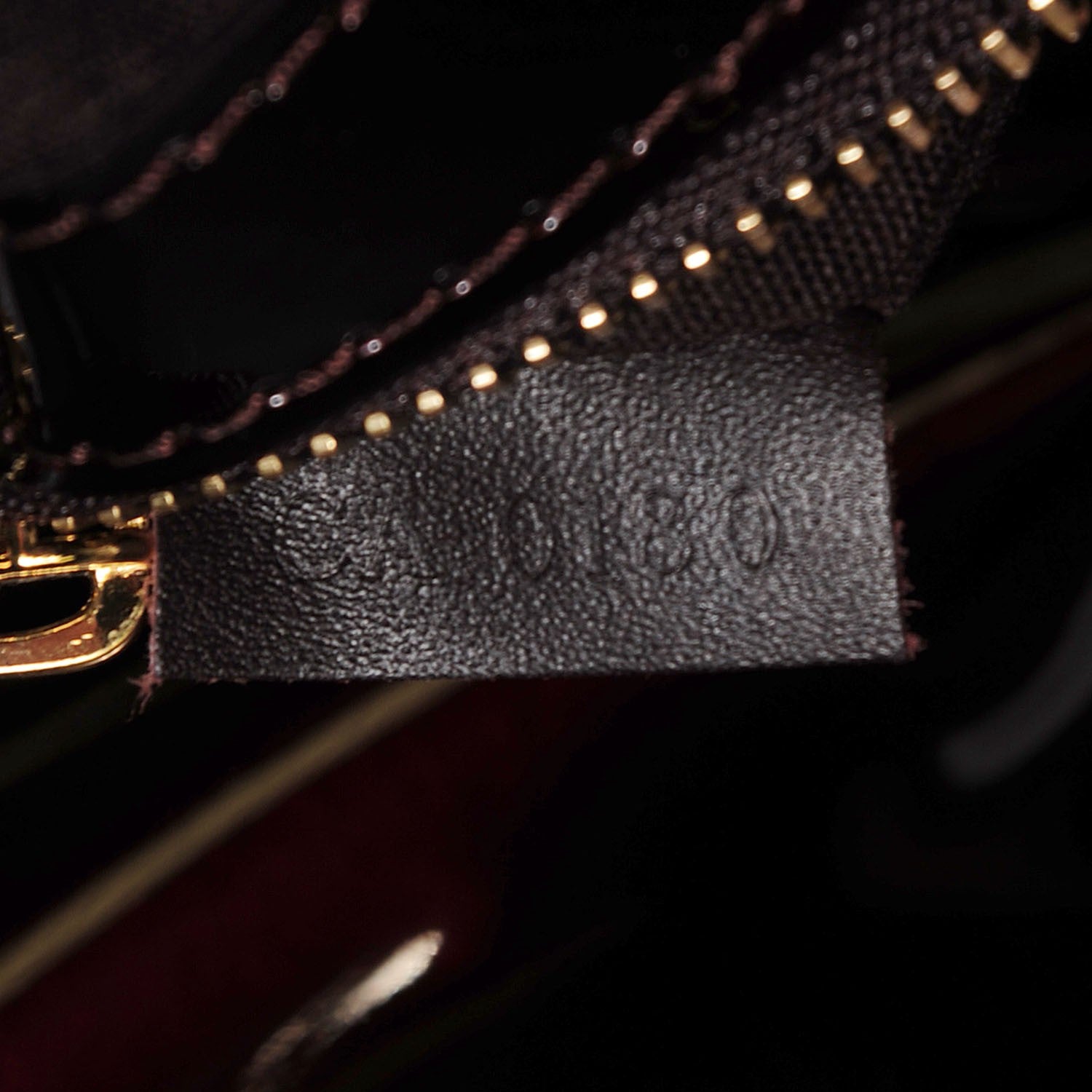 Louis Vuitton Patent Sobe Clutch Amarante 7 of 7