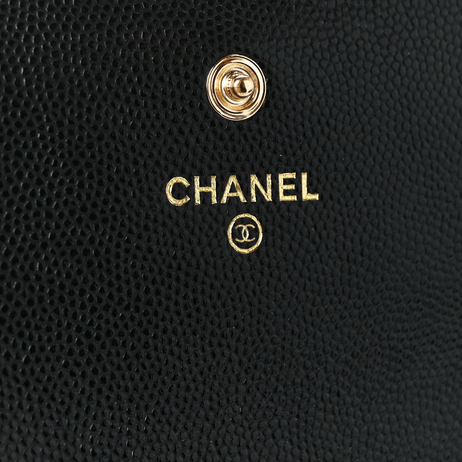 Chanel Caviar Quilted Large Boy Gusset Flap Wallet Black 6 of 13