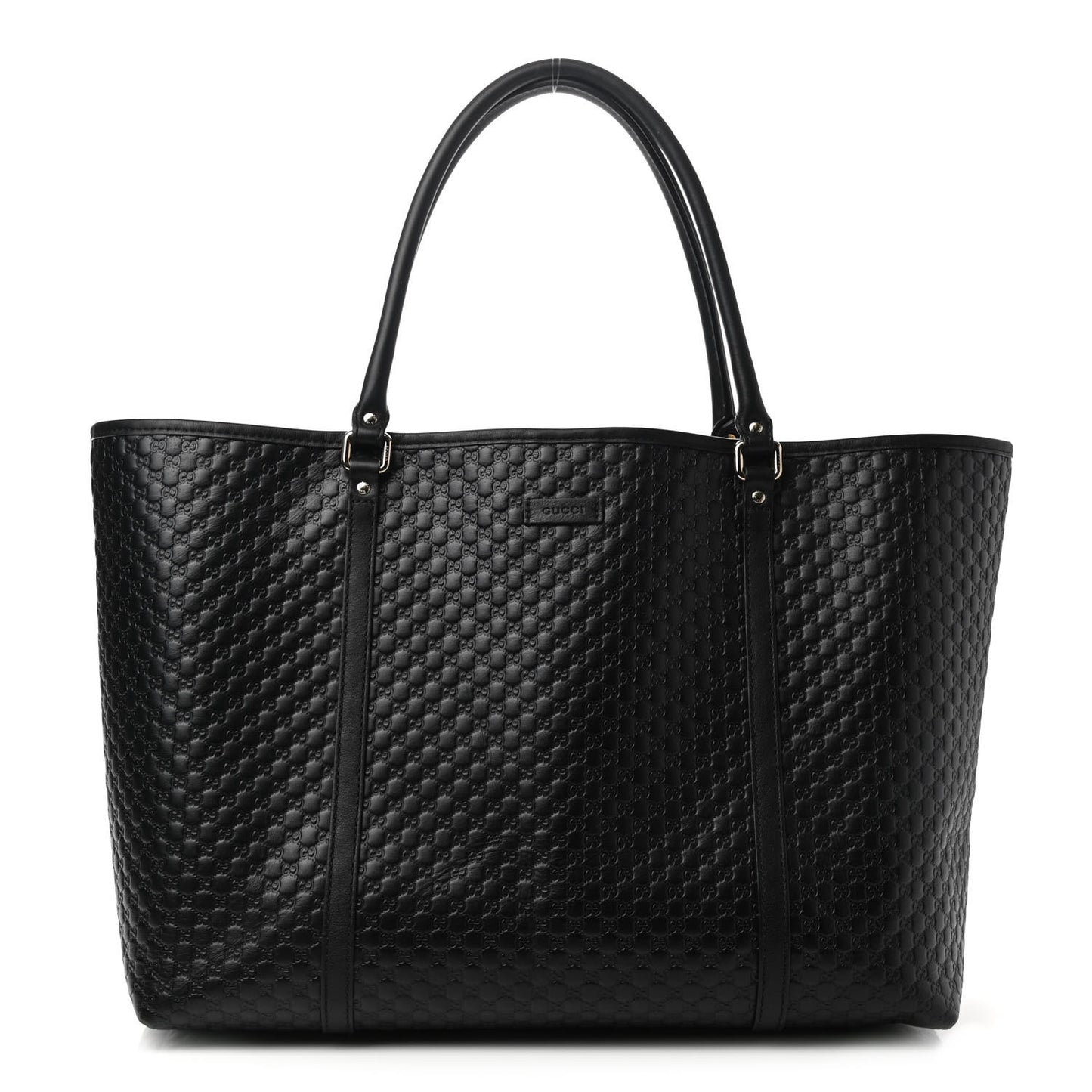 Microguccissima Large Joy Tote Black