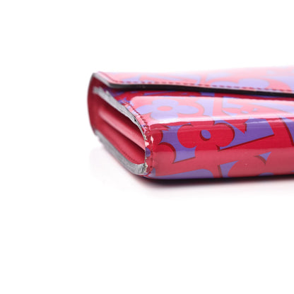 Louis Vuitton Patent Sweet Monogram Sarah Wallet Rose Indien 7 of 13