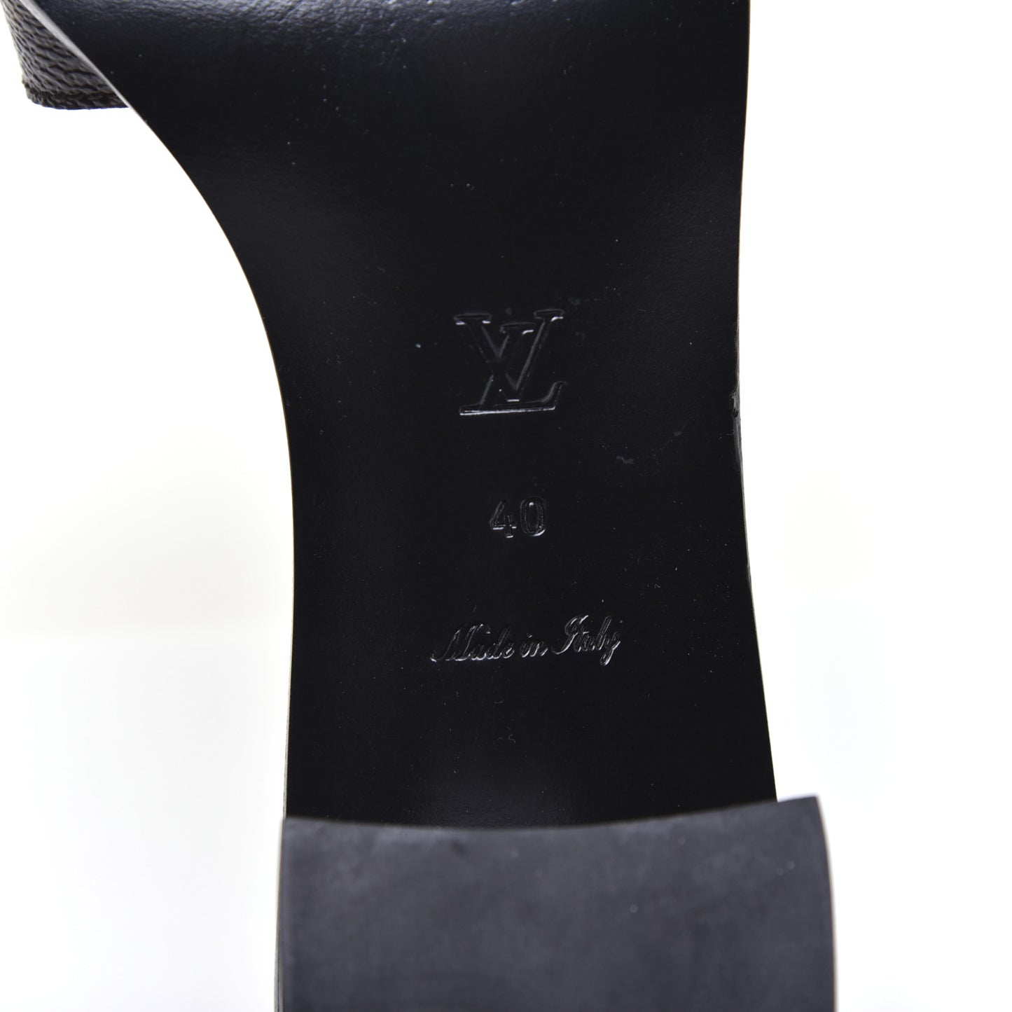 Monogram Lock It Mules 40