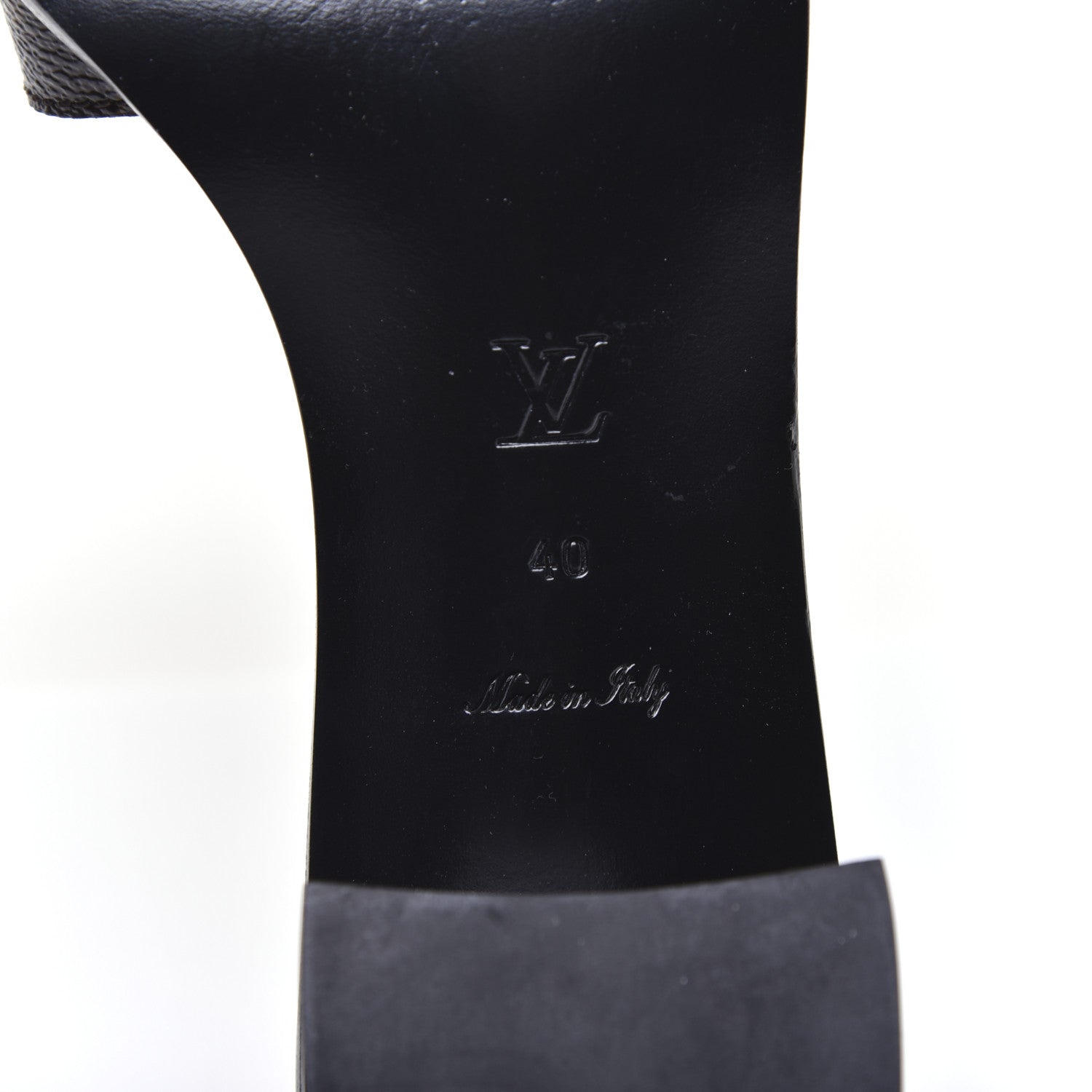 Louis Vuitton Monogram Lock It Mules 40 9 of 11