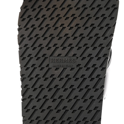 Hermes Nappa Extra Sandals 35 Black 8 of 9