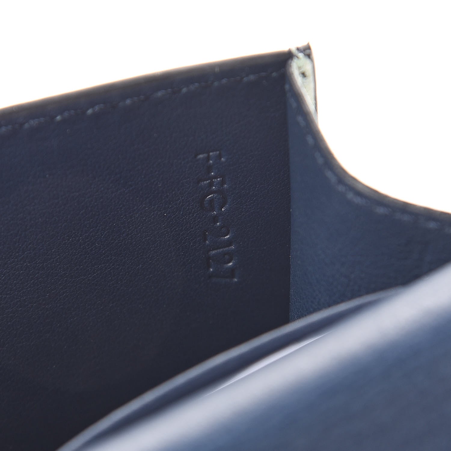 Celine Lambskin Diagonal Card Holder Mint 7 of 8