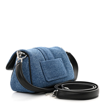 Jacquemus Denim Calfskin Le Petit Bambimou Blue 3 of 11