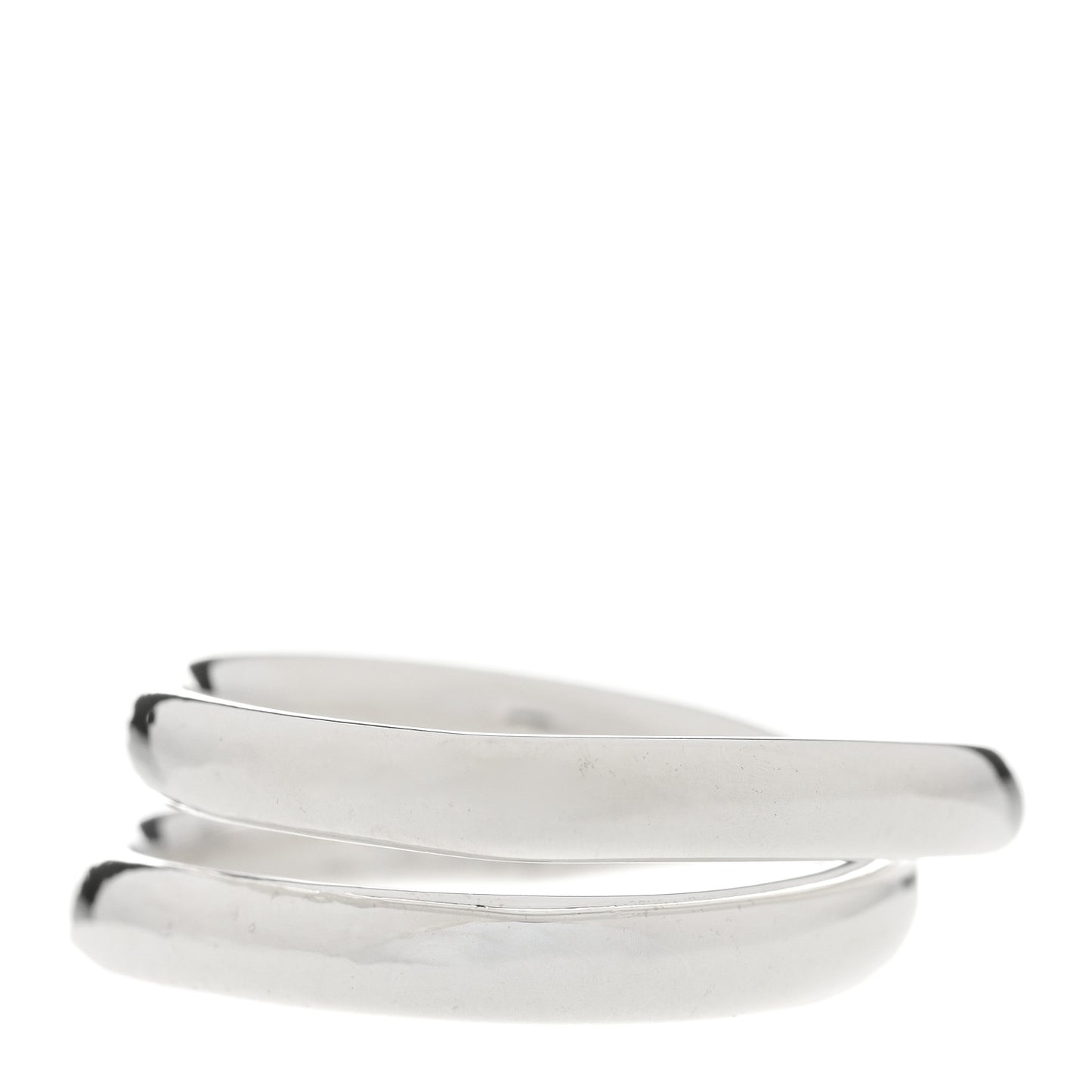 Sterling Silver MM Vertige Coeur Ring 54 6.75