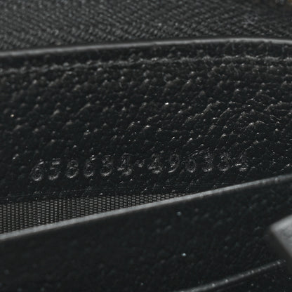 Gucci Wonka Grain Calfskin Diana Continental Wallet Black 10 of 13