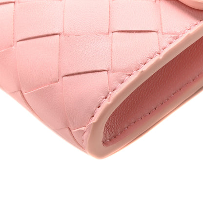 Bottega Veneta Nappa Intrecciato Long Andiamo Top Handle Clutch Rose 9 of 9