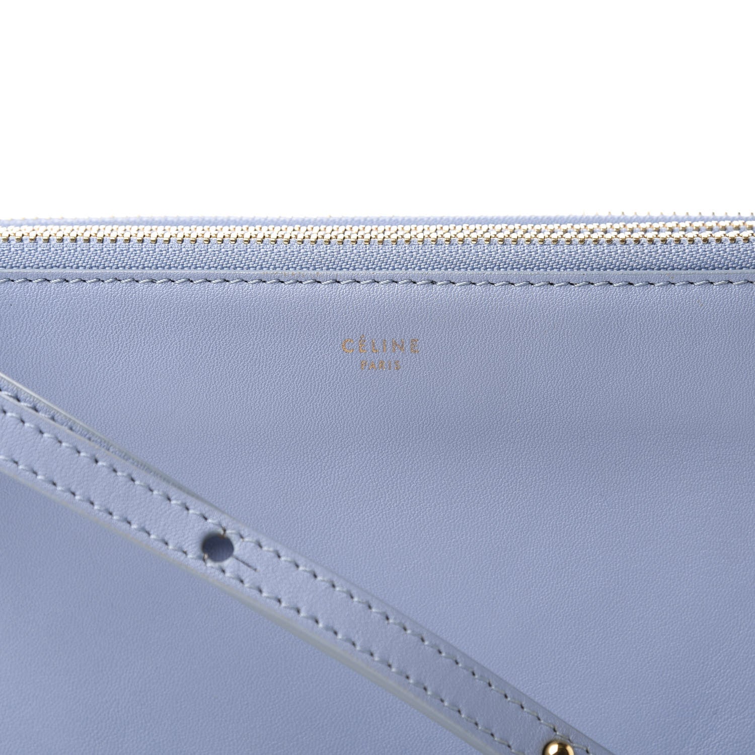 Celine Lambskin Small Trio Crossbody Bag Lavender 11 of 11