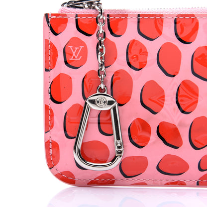 Louis Vuitton Vernis Jungle Dots Key Pouch Sugar Pink Poppy 9 of 10