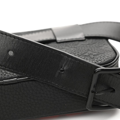 Louis Vuitton Taurillon Monogram Uniformes Solar Ray Soft Pochette Volga Belt Bag Black 11 of 11