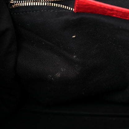 Balenciaga Agneau Giant 12 Rose Gold Hardware Work Coquelicot 12 of 27